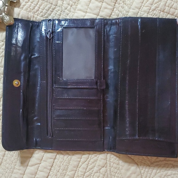 Genuine Eel Skin Wallet - Picture 3 of 5